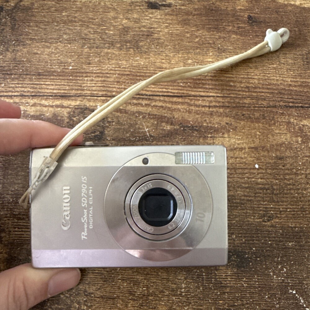 Canon PowerShot SD790 IS 10MP Digital Elph Digital w/3x Zoom [Parts/Repair] #068